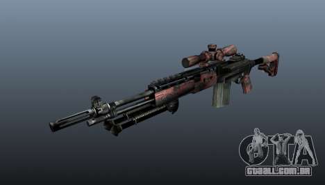 Rifle sniper M21 Mk14 v5 para GTA 4