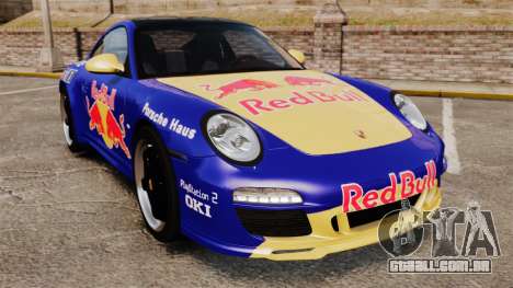 Porsche 911 Sport Classic 2010 Red Bull para GTA 4