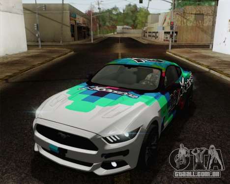 Ford Mustang GT 2015 para GTA San Andreas