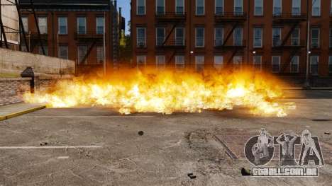 A nova configuração de incêndios e explosões para GTA 4