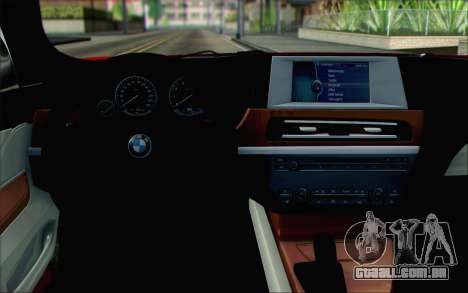 BMW 6 Gran Coupe v1.0 para GTA San Andreas