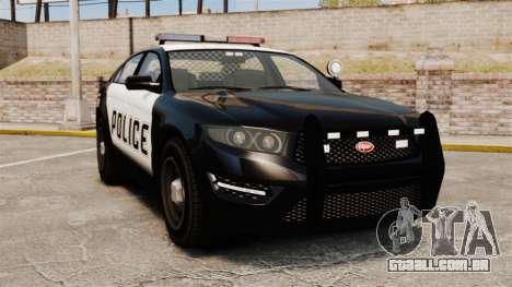 GTA V Vapid Police Interceptor [ELS] para GTA 4