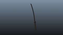 A espada longa japonesa Katana para GTA 4