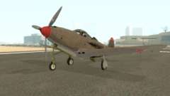 Aircobra P-39N para GTA San Andreas