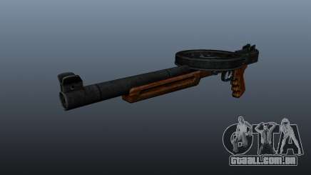 A pistola-metralhadora SMG silenciada para GTA 4