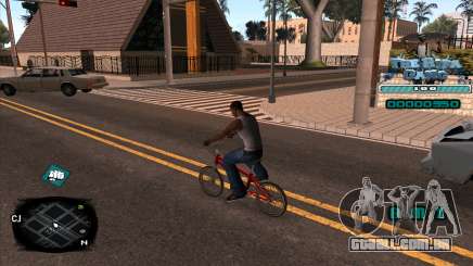 C-HUD Rifa Gang para GTA San Andreas