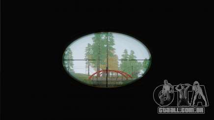 Enhanced Sniper Scope v1.1 para GTA San Andreas