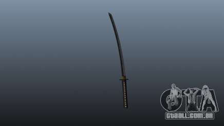 A espada longa japonesa Katana para GTA 4