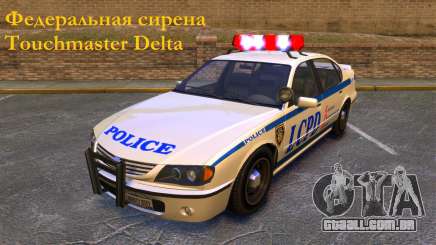 Sirene Federal Touchmaster Delta para GTA 4