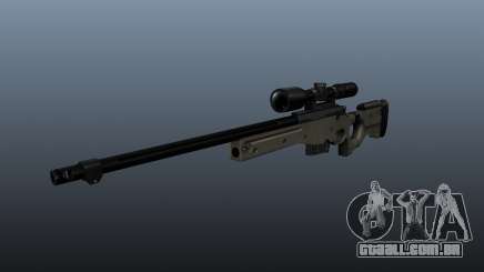 Rifle de sniper AI Arctic Warfare polícia para GTA 4