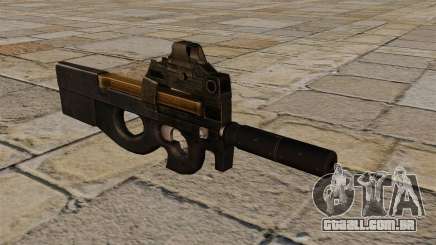 Nova pistola-metralhadora P90 para GTA 4