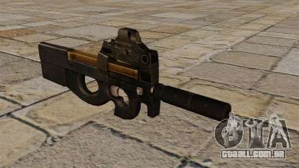 Nova pistola-metralhadora P90 para GTA 4