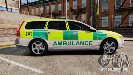 Volvo V70 Ambulance [ELS] para GTA 4