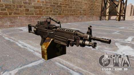 Luz metralhadora M249 SAW para GTA 4