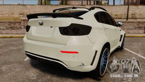 BMW X6 M HAMANN 2012 para GTA 4