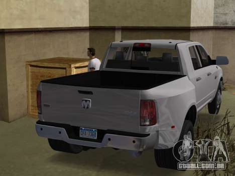 Dodge Ram 3500 Laramie 2012 para GTA Vice City