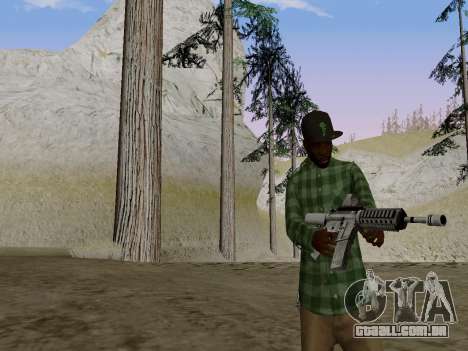 O membro da gangue Grove Street de GTA 5 para GTA San Andreas