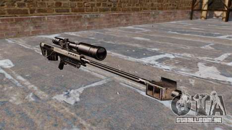 Barrett M95 rifle de sniper para GTA 4