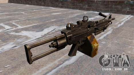 Luz metralhadora M249 SAW para GTA 4