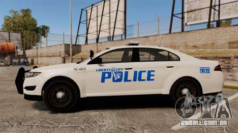 GTA V Vapid Police Interceptor LCPD [ELS] para GTA 4