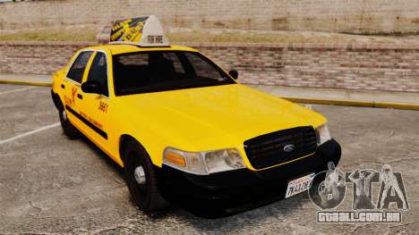 Ford Crown Victoria 1999 SF Yellow Cab para GTA 4