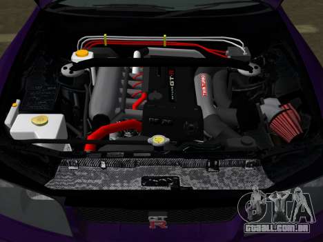 Nissan SKyline GT-R BNR33 para GTA Vice City