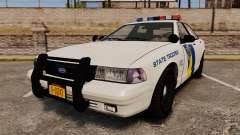 GTA V Vapid State Police Cruiser [ELS] para GTA 4
