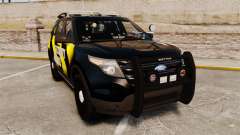 Ford Explorer 2013 Security Patrol [ELS] para GTA 4
