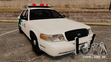 Ford Crown Victoria 1999 U.S. Border Patrol para GTA 4