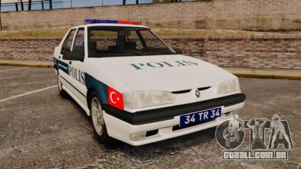 Renault 19 Turkish Police para GTA 4