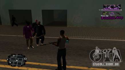 Ballas C-HUD para GTA San Andreas