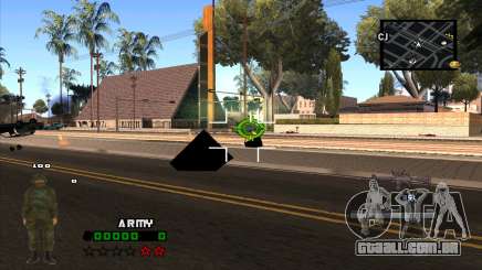 C-HUD Army para GTA San Andreas