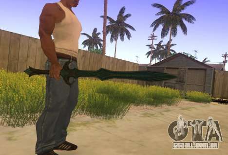 Vidro Espada de Skyrim para GTA San Andreas