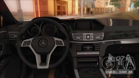 Mercedes-Benz E63 AMG 2014 para GTA San Andreas