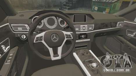 Mercedes-Benz E63 AMG 2014 v2.0 para GTA 4