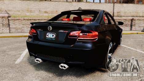 BMW M3 E92 AC Schnitzer ACS3-Sport v2.0 para GTA 4