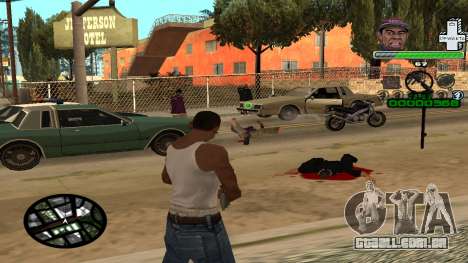 C-HUD by Tyler para GTA San Andreas