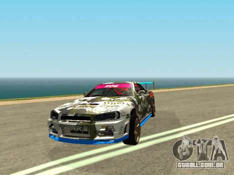 Nissan Skyline Drift para GTA San Andreas