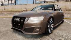 Audi S4 2013 Unmarked Police [ELS] para GTA 4