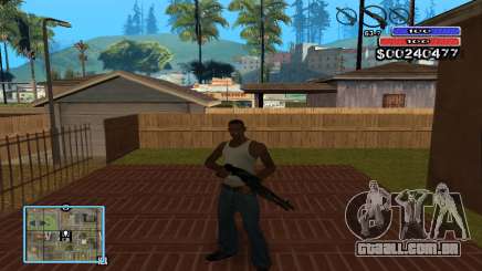 C-HUD by NickQuest para GTA San Andreas