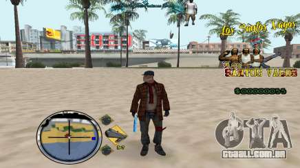 Hud By Fawkes para GTA San Andreas