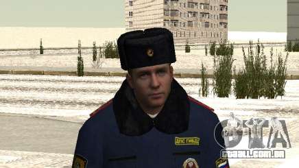 Pak policiais no inverno uniformes para GTA San Andreas