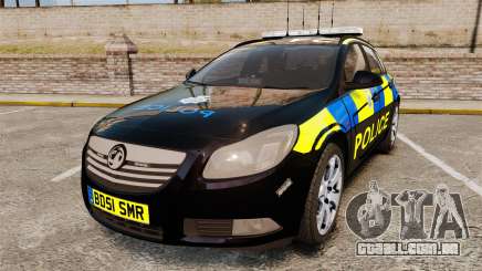 Vauxhall Insignia Sports Tourer Police [ELS] para GTA 4