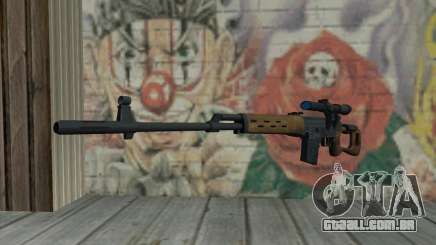 Dragunov Sniper Rifle para GTA San Andreas