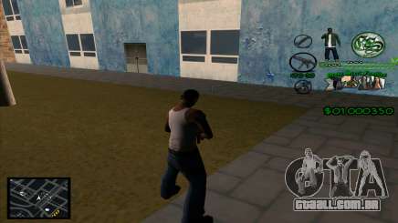 C-HUD Grove Street para GTA San Andreas