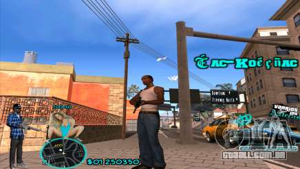 C-HUD Aztecaz by HARDy para GTA San Andreas