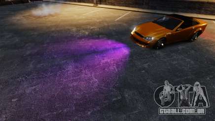 Roxo luzes para GTA 4