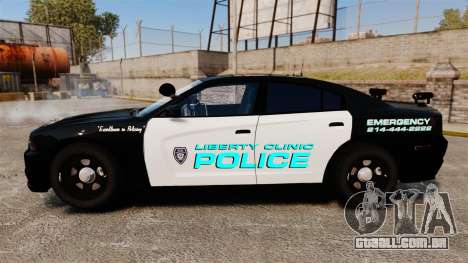 Dodge Charger 2011 Liberty Clinic Police [ELS] para GTA 4