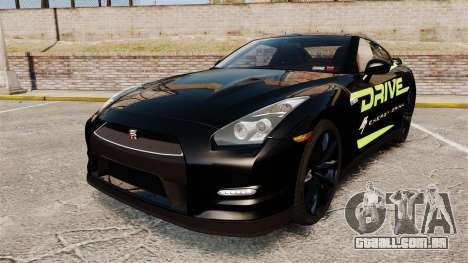 Nissan GT-R Black Edition 2012 Drive para GTA 4