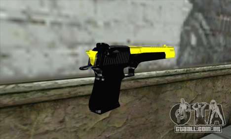 Yellow Desert Eagle para GTA San Andreas